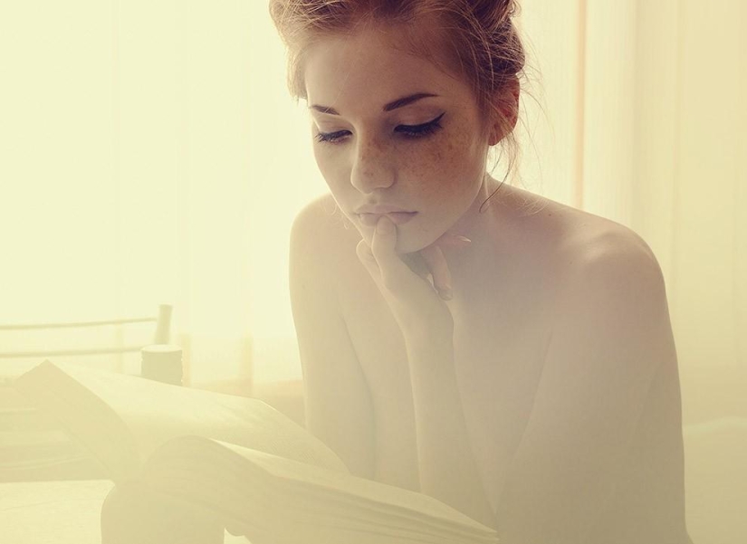 The most beautiful girls with freckles