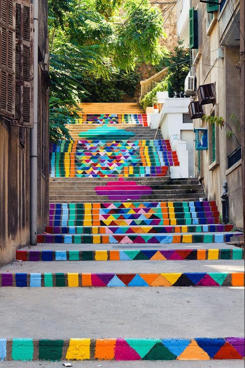 The most beautiful stairs around the world