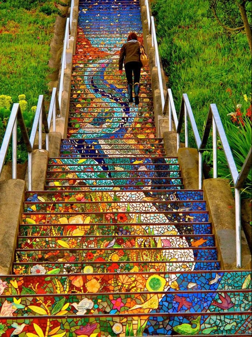 The most beautiful stairs around the world
