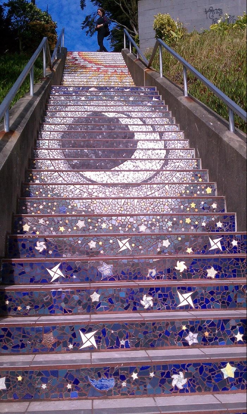 The most beautiful stairs around the world