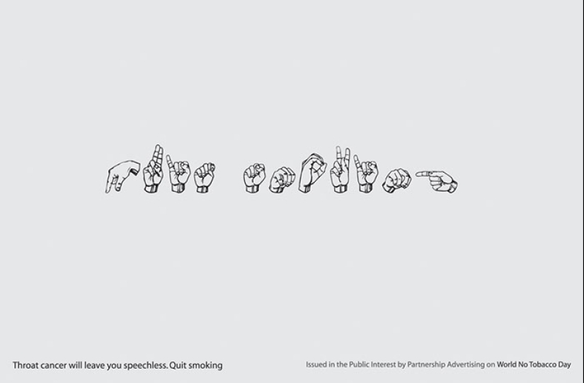 The Most Compelling Examples of Anti-smoking Advertising You've Ever Seen The Most Compelling Examples of Anti-smoking Advertising You've Ever Seen