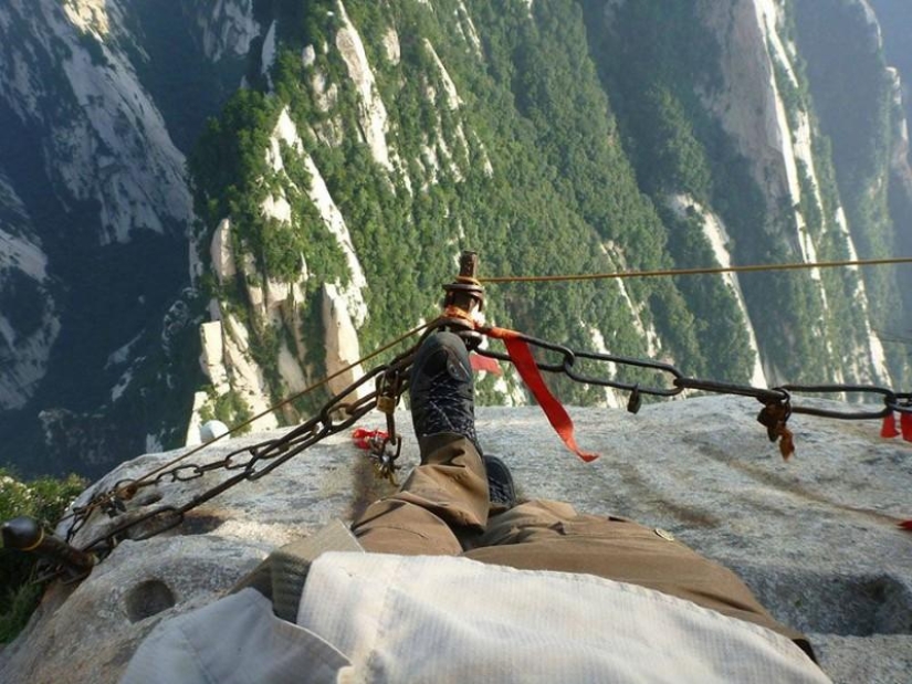 The most dangerous hiking trail in the world The most dangerous hiking trail in the world