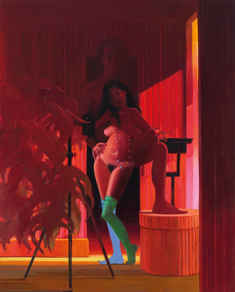 The Outrageous Erotica of the "Foul-Talk Nun" by American Painting Lisa Yuskavage The Outrageous Erotica of the "Foul-Talk Nun" by American Painting Lisa Yuskavage