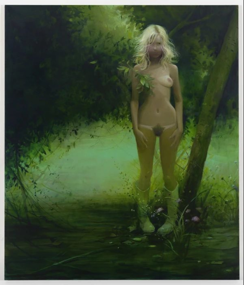 The Outrageous Erotica of the "Foul-Talk Nun" by American Painting Lisa Yuskavage The Outrageous Erotica of the "Foul-Talk Nun" by American Painting Lisa Yuskavage