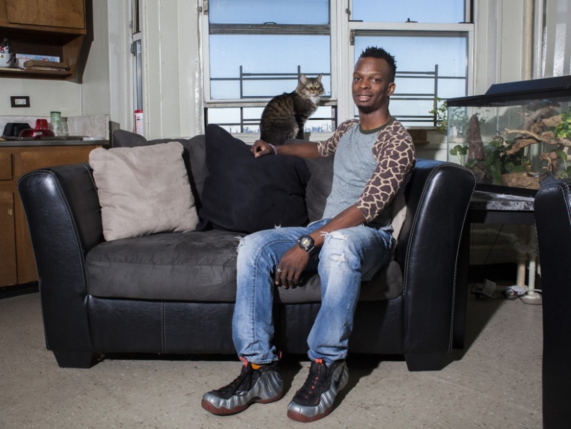 The perfect Union: men and their cats