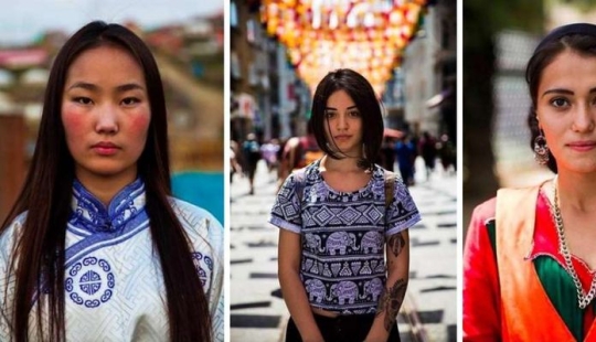 The photographer continues to shoot a variety of beauty of women around the world