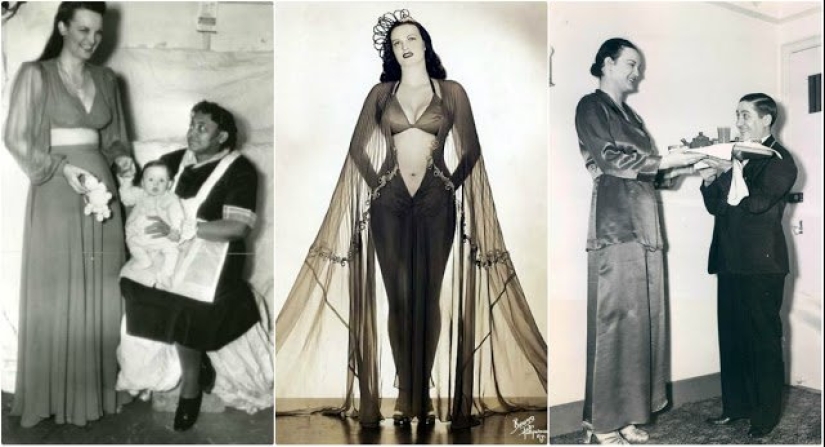 "The Queen of the Amazons", the highest star burlesque Lois Defi