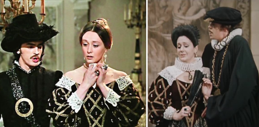 The same props and clothing, which has appeared in many Soviet films