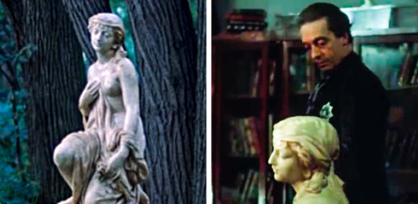 The same props and clothing, which has appeared in many Soviet films