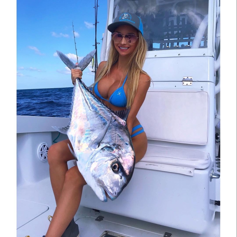 The sexiest fisherwoman in the world Emily Rimer and her photo in a bikini The sexiest fisherwoman in the world Emily Rimer and her photo in a bikini