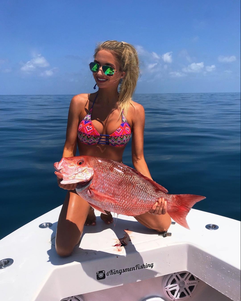 The sexiest fisherwoman in the world Emily Rimer and her photo in a bikini The sexiest fisherwoman in the world Emily Rimer and her photo in a bikini
