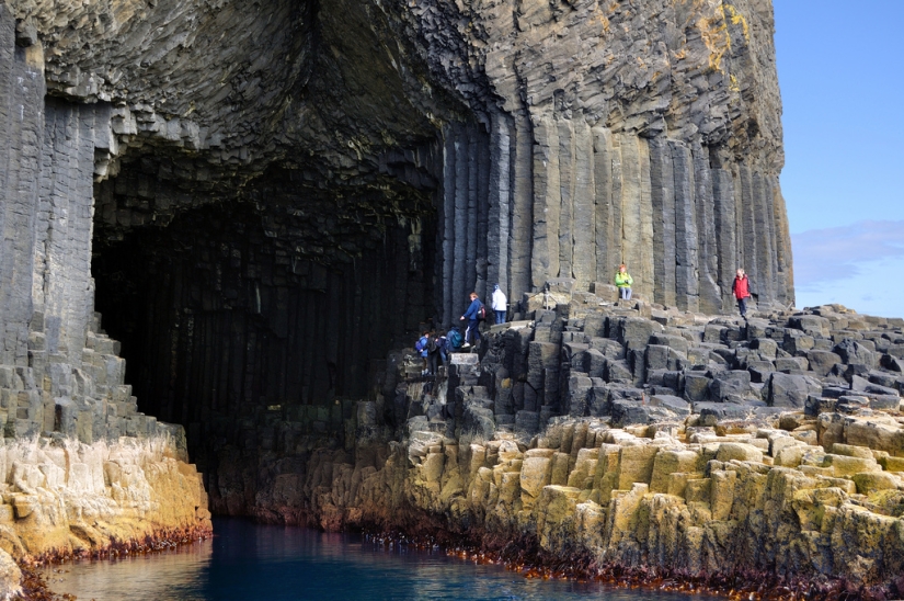 The Singing cave of Fingal