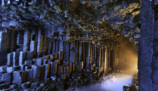 The Singing cave of Fingal