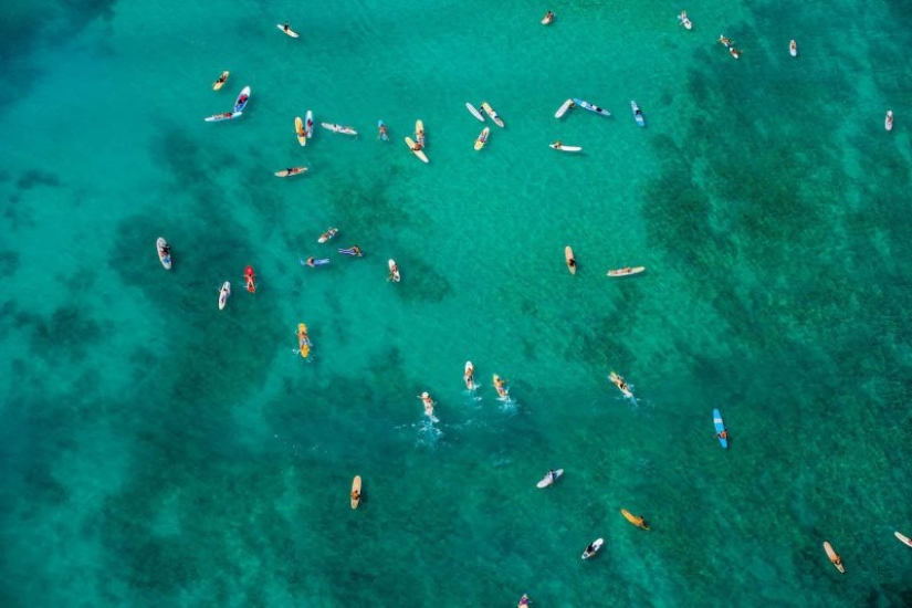 The source of life: the relationship of mankind and water on the aerial photographs by Jason Hawkes