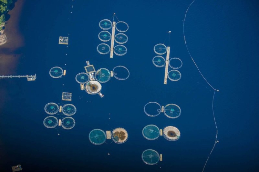 The source of life: the relationship of mankind and water on the aerial photographs by Jason Hawkes