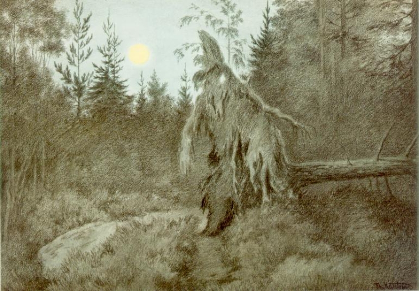 The story of Theodor Kittelsen, the most mysterious and gloomy artist in Norway The story of Theodor Kittelsen, the most mysterious and gloomy artist in Norway