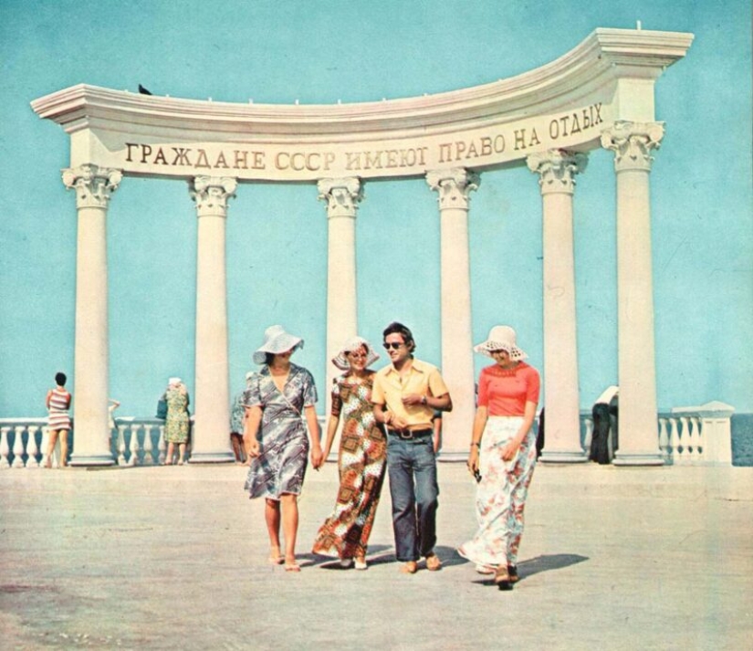 The sun of our ancestors: photos resort of Crimea 70s The sun of our ancestors: photos resort of Crimea 70s