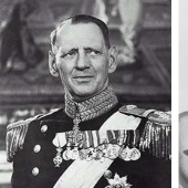"The tattooed king," Frederick IX, who has changed the history of Denmark