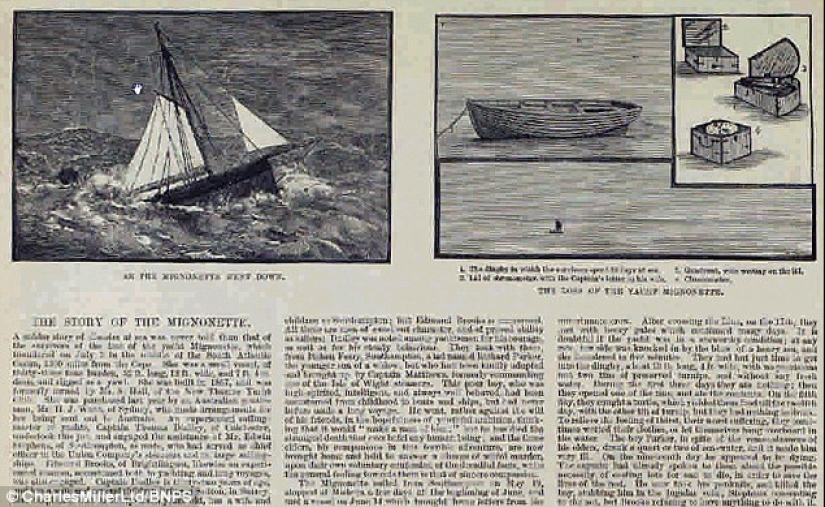 The Trial of the Crew of the Yacht "Reseda", or the Case of the Eaten Cabin Boy