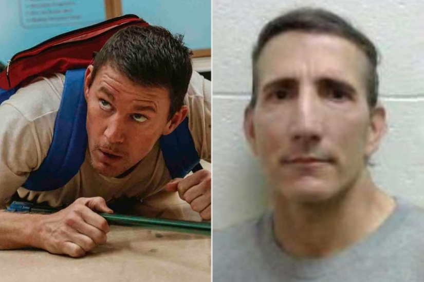 The true story of robber Jeffrey Manchester, who hid on the roof of a toy store.