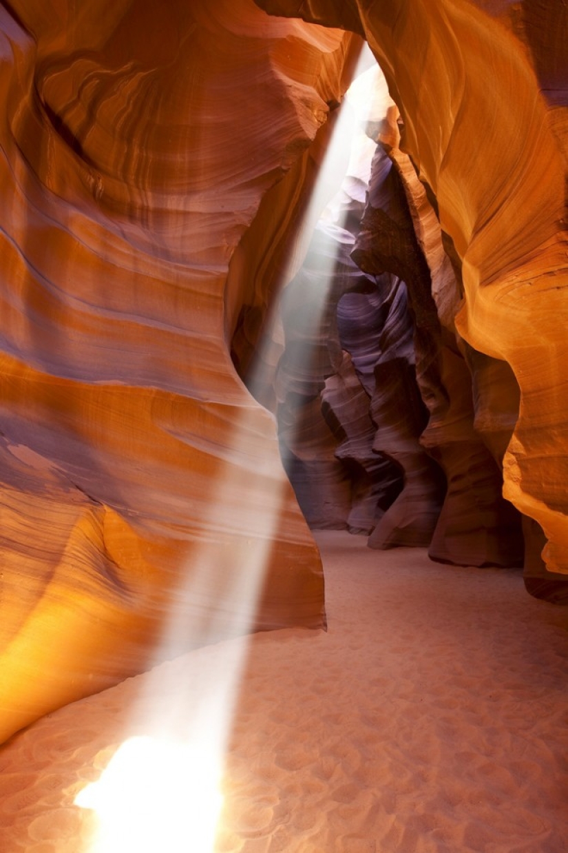 The unearthly beauty of Antelope Canyon