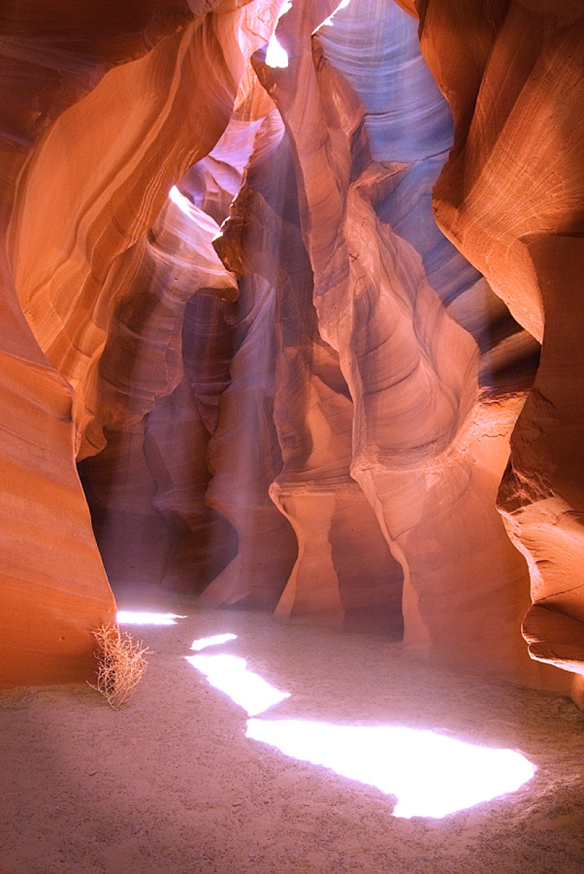 The unearthly beauty of Antelope Canyon