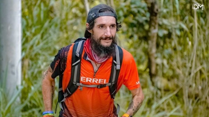 The will to live: a man without a stomach, colon and gallbladder has become a marathon runner and inspires others