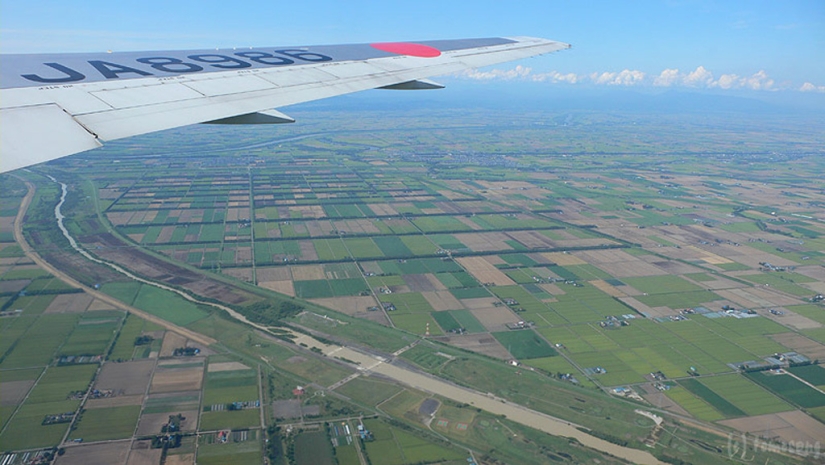The world from the porthole