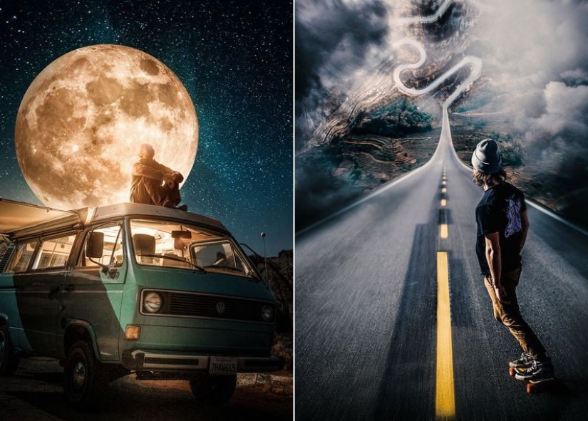 The world of fantasy and surrealism in the incredible collages of Rama Krishna Mukti Adi