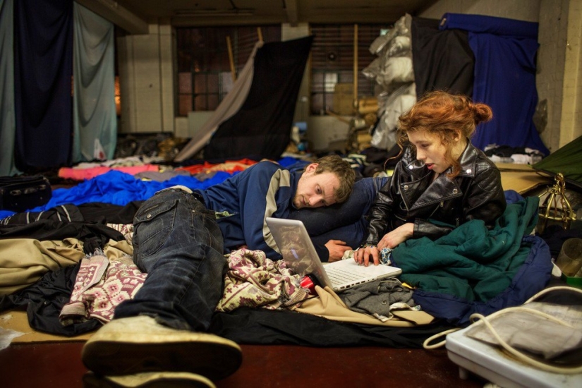 The world of London squats and their inhabitants in the photo project of Corinna Kern