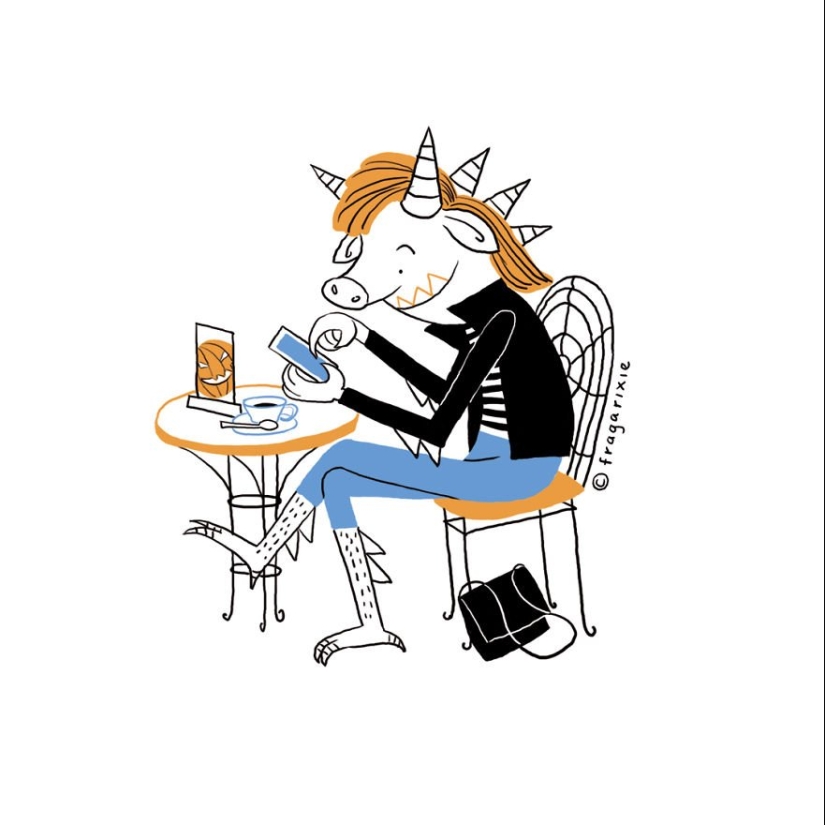 The world through the screen: 25 adorable illustrations obsession gadgets The world through the screen: 25 adorable illustrations obsession gadgets