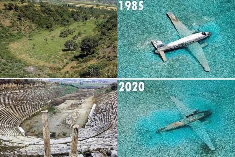 Then and now: 30 photo comparisons that show how the world is changing Then and now: 30 photo comparisons that show how the world is changing