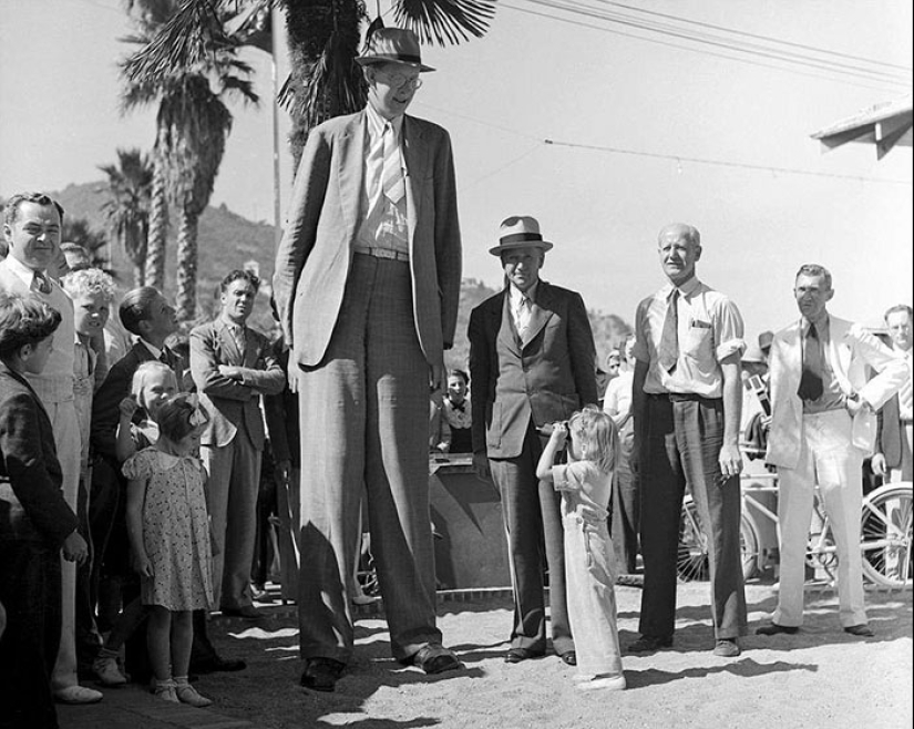 There is a video that shows how big was Robert Wadlow — the tallest man in history