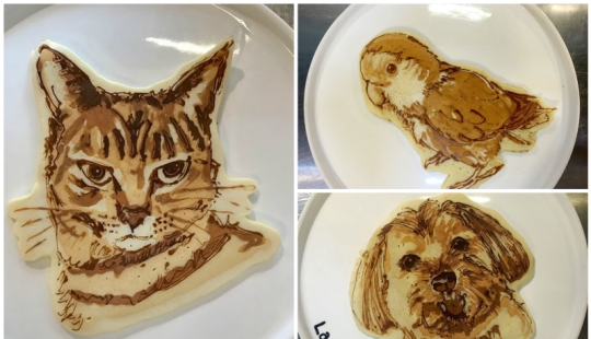 These are pancakes! Mimic masterpieces of the Japanese chef These are pancakes! Mimic masterpieces of the Japanese chef
