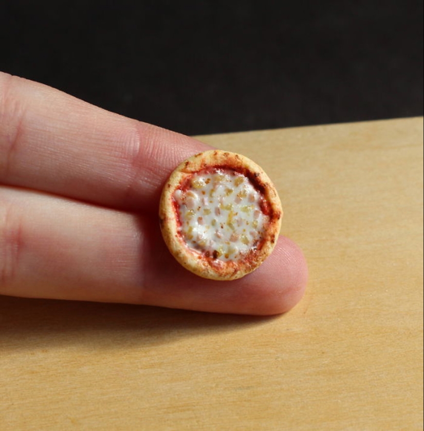 These Mini clay sculptures Look So much like real food that It Makes Your Mouth Water
