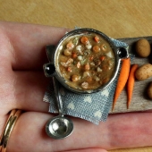 These Mini clay sculptures Look So much like real food that It Makes Your Mouth Water
