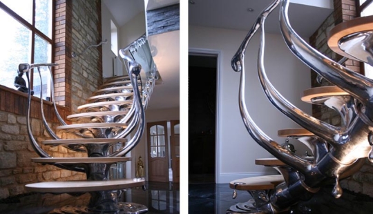 These unusual stairs