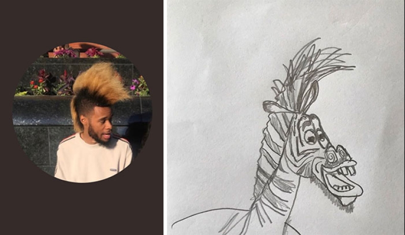 This Guy Gives His Followers’ Profile Pics A Hilarious Makeover With His Drawings