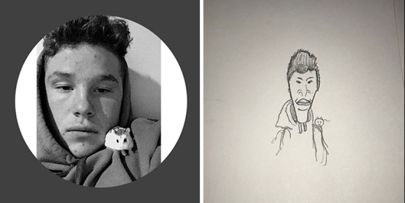 This Guy Gives His Followers’ Profile Pics A Hilarious Makeover With His Drawings
