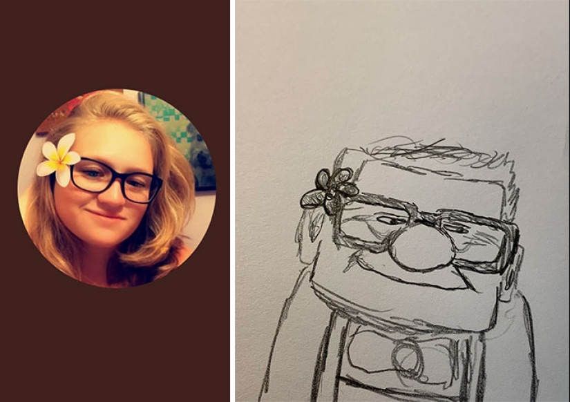 This Guy Gives His Followers’ Profile Pics A Hilarious Makeover With His Drawings