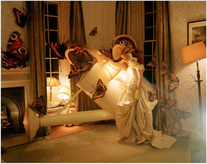 Timothy Walker and his fashion photography with elements of surrealism