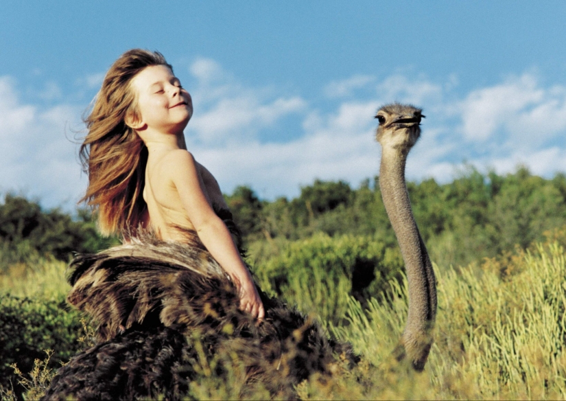 Tippi from Africa-The famous Mowgli girl