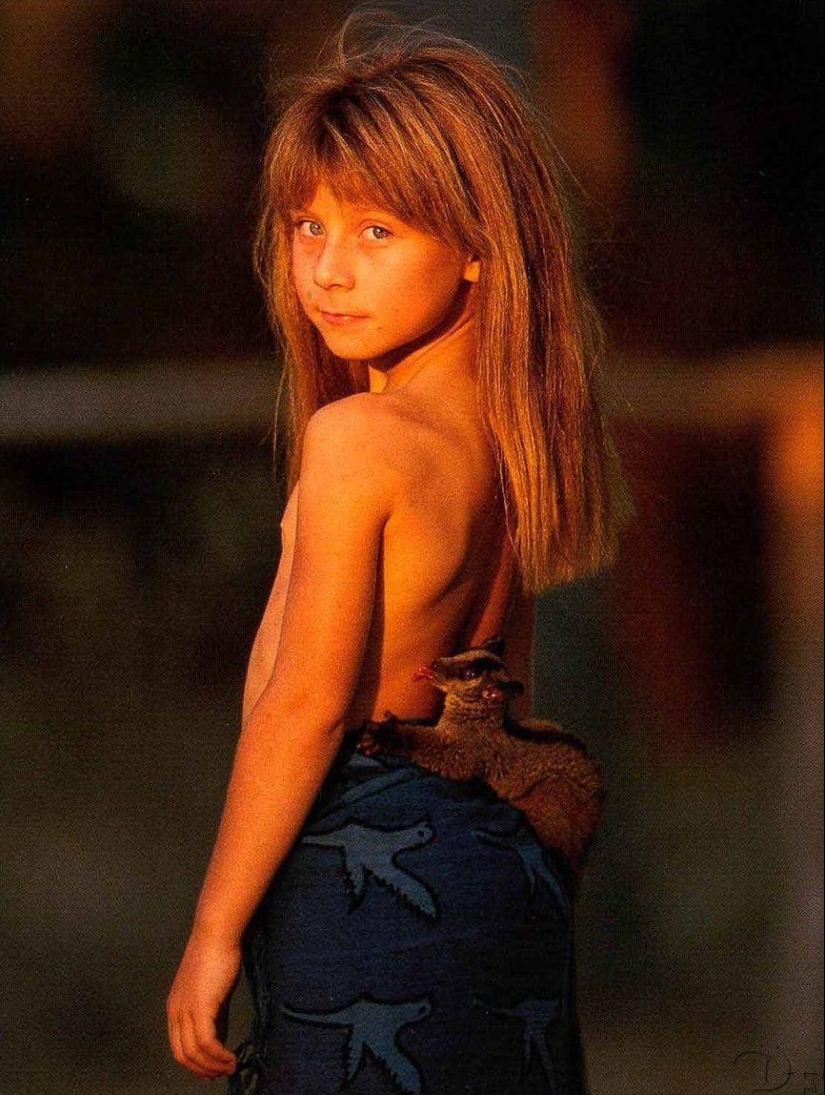 Tippi from Africa-The famous Mowgli girl