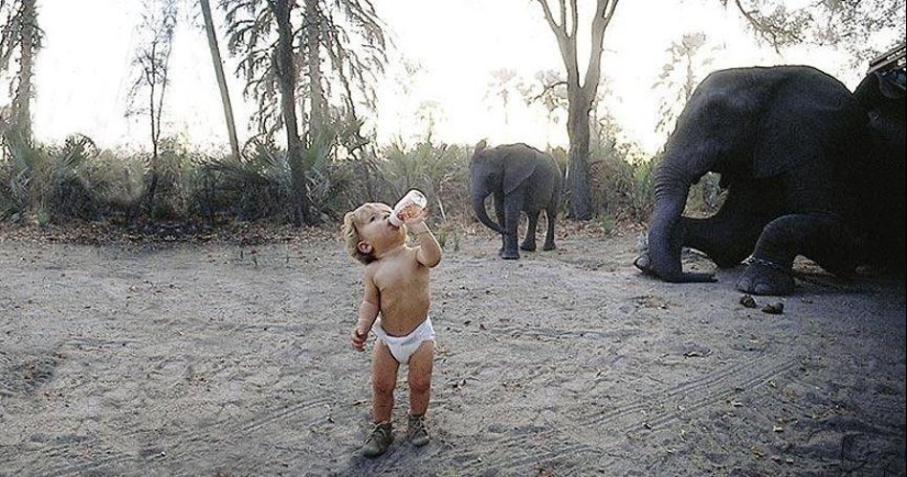 Tippi from Africa-The famous Mowgli girl