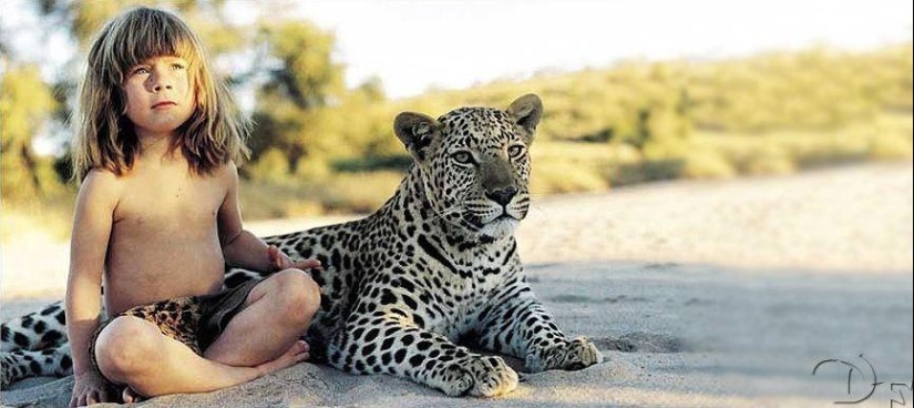 Tippi from Africa-The famous Mowgli girl