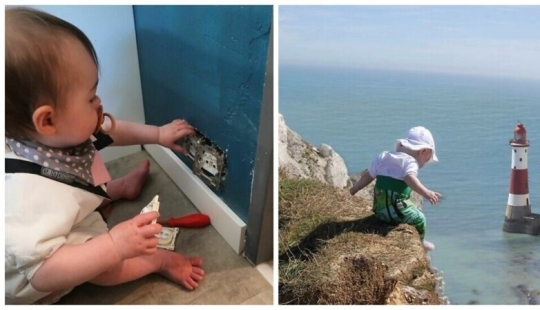 "Todo está bien con nosotros" : 25 chistes de un padre que se sienta en casa con un niño