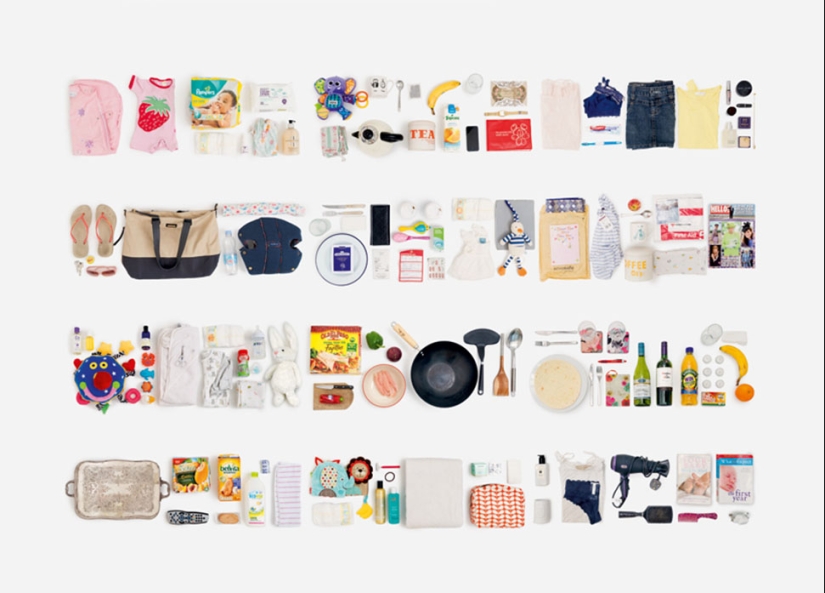 Todo lo que tocamos en un día, o Lo que nos pueden decir las cosas cotidianas de un individuo