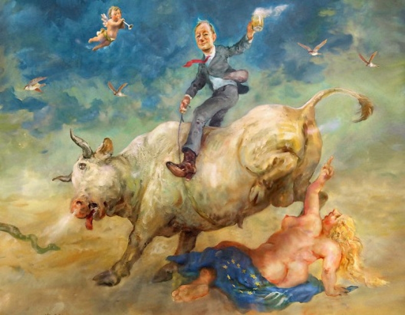 Tonterías graciosas en los cuadros del artista, escritor y matón Rudi Hurzlmayer Tonterías graciosas en los cuadros del artista, escritor y matón Rudi Hurzlmayer