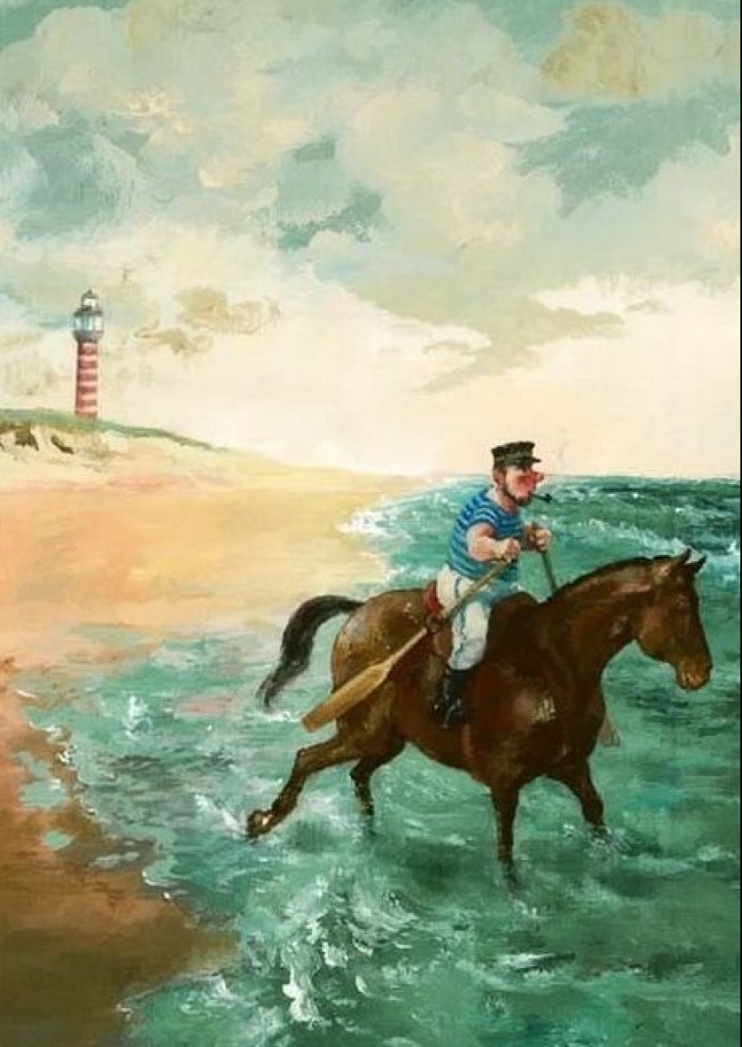 Tonterías graciosas en los cuadros del artista, escritor y matón Rudi Hurzlmayer Tonterías graciosas en los cuadros del artista, escritor y matón Rudi Hurzlmayer