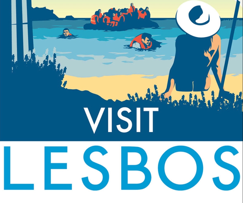 Too honest tourist retro posters Too honest tourist retro posters